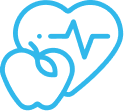Nutrition Guidance Nutrition Guidance blue icon