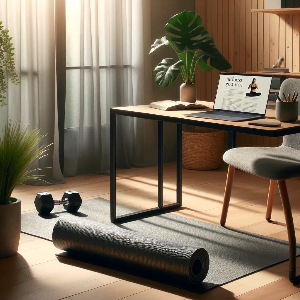 Work from home and workout